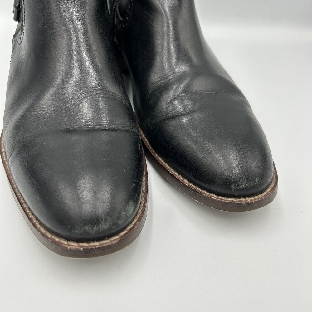 Johnston Murphy Garner Ankle Boots Men's Size 8.5 M Black Strappy Ankle Shoes - Picture 7 of 10